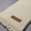 Repasador De Algodón Artesanal Beige