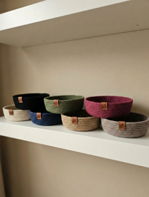 Cesto 15cm Soga Algodón 7mm