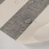 Mantel Anti-Mancha Fajas Gris