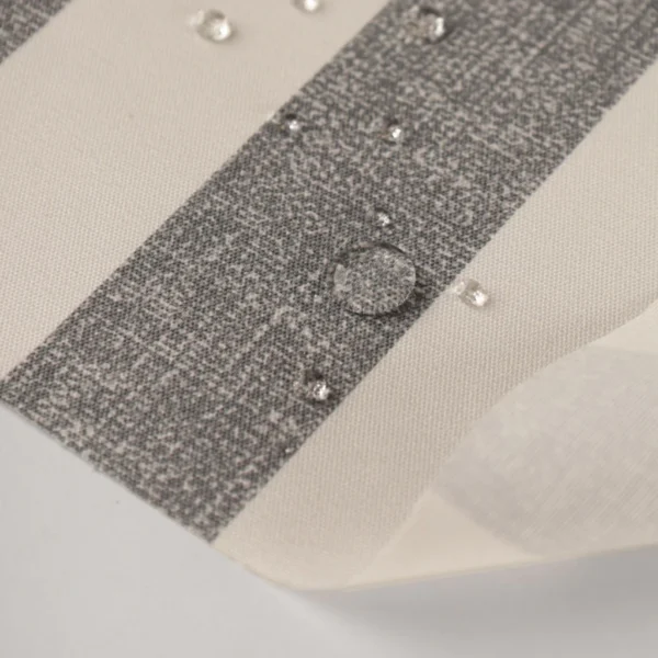 Mantel Anti-Mancha Fajas Gris