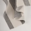 Mantel Anti-Mancha Fajas Gris