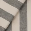 Mantel Anti-Mancha Fajas Gris