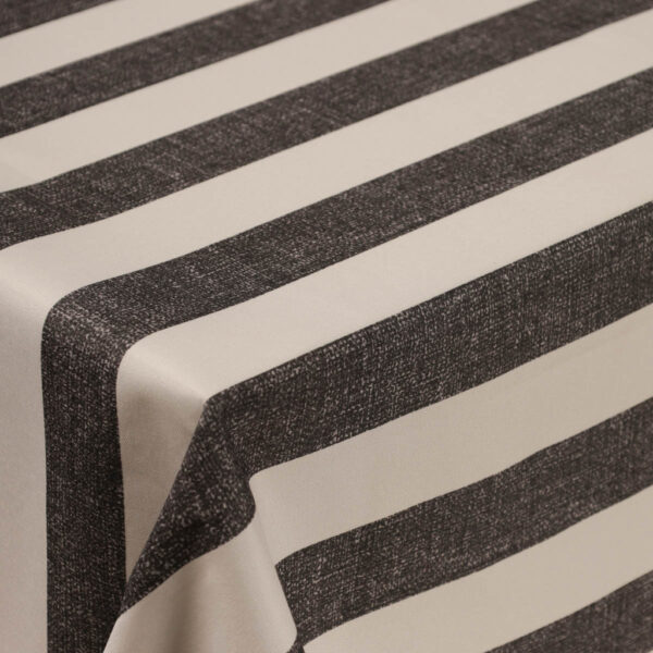 Mantel Anti-Mancha Fajas Negro