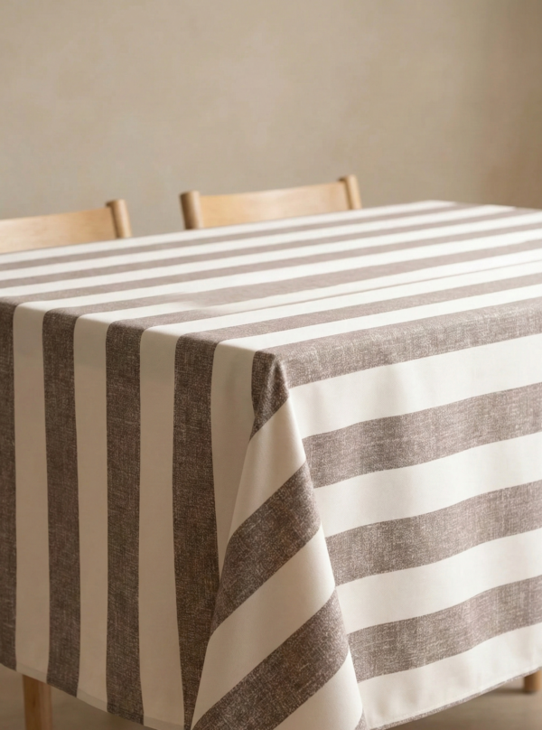 Mantel Anti-Mancha Fajas Habano