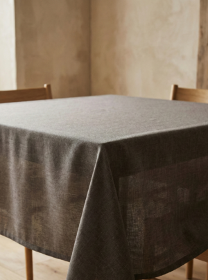 Mantel Anti-Mancha Negro