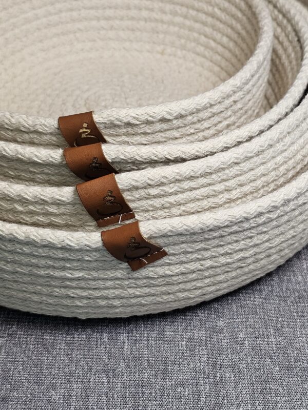 20250924_153627 Combo de Cestos de Algodón – 4 Tamaños Color Crudo