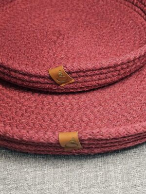 20250924_154852 Bandeja Soga De Algodón Color Bordo