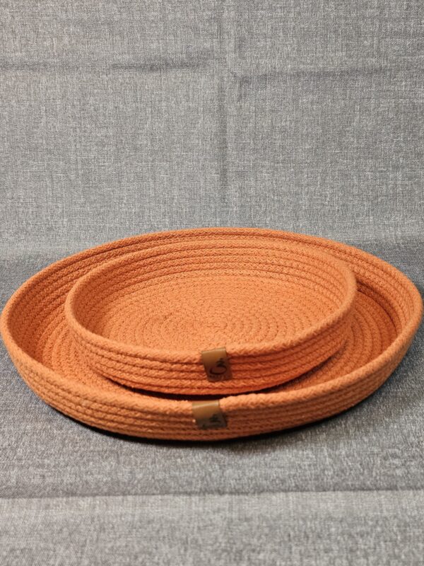 20250924_162926 Bandeja Soga De Algodón Color Naranja