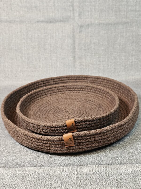 20250924_162949 Bandeja Soga De Algodón Color Marrón Africano