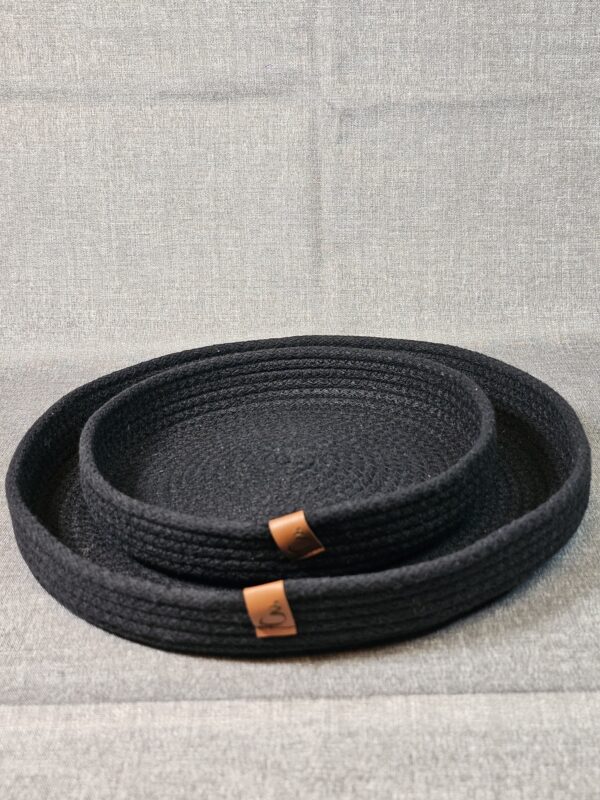 20250924_163100 Bandeja Soga De Algodón Color Negro