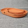 20250924_163707 Bandeja Oval De Soga De Algodón Color Naranja