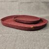 20250924_163953 Bandeja Oval De Soga De Algodón Color Bordo