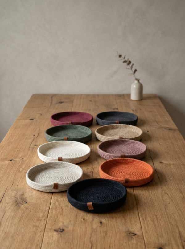 Bandeja Diametro 20cm Soga Algodon 7mm