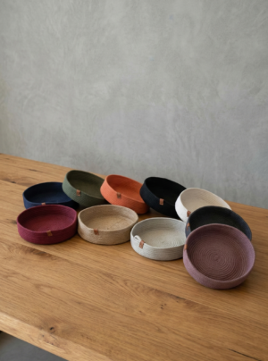 Cesto 22cm Soga Algodón 7mm