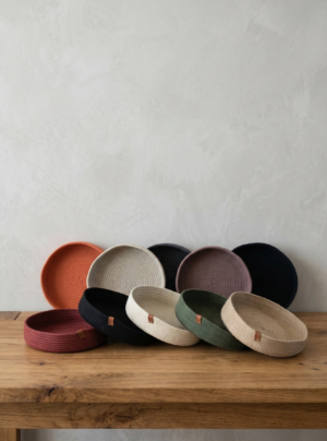 Cesto 25cm Soga Algodón 7mm