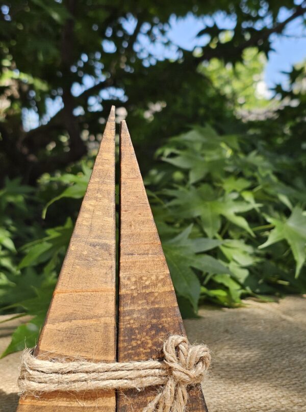 Árbol Decorativo de Madera Rústico – Dúo