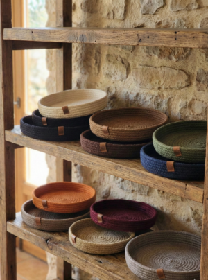 Bandeja Diametro 28cm Soga Algodon 7mm