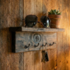 Perchero de Madera Artesanal – 4 Ganchos