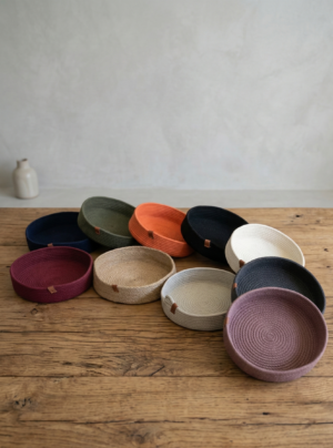 Bandeja Diametro 28cm Soga Algodon 7mm